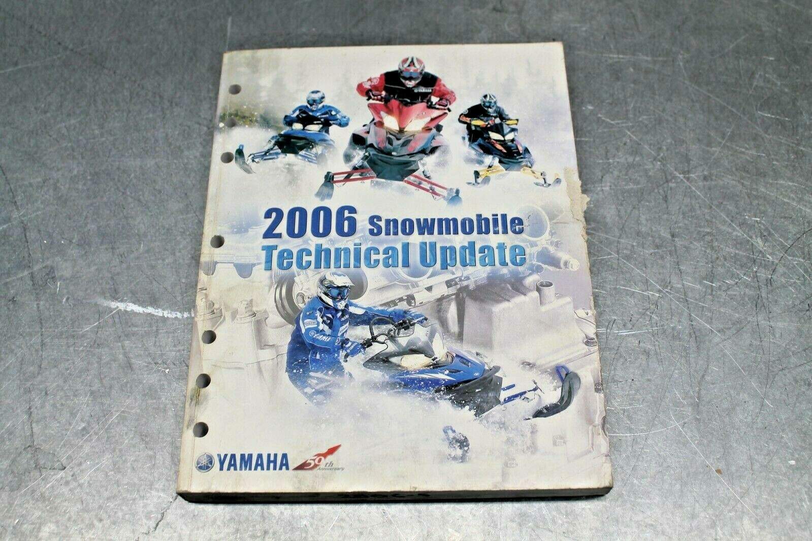 NICE 2006 Yamaha Snowmobile Technical Update LIT-12468-00-06 USED