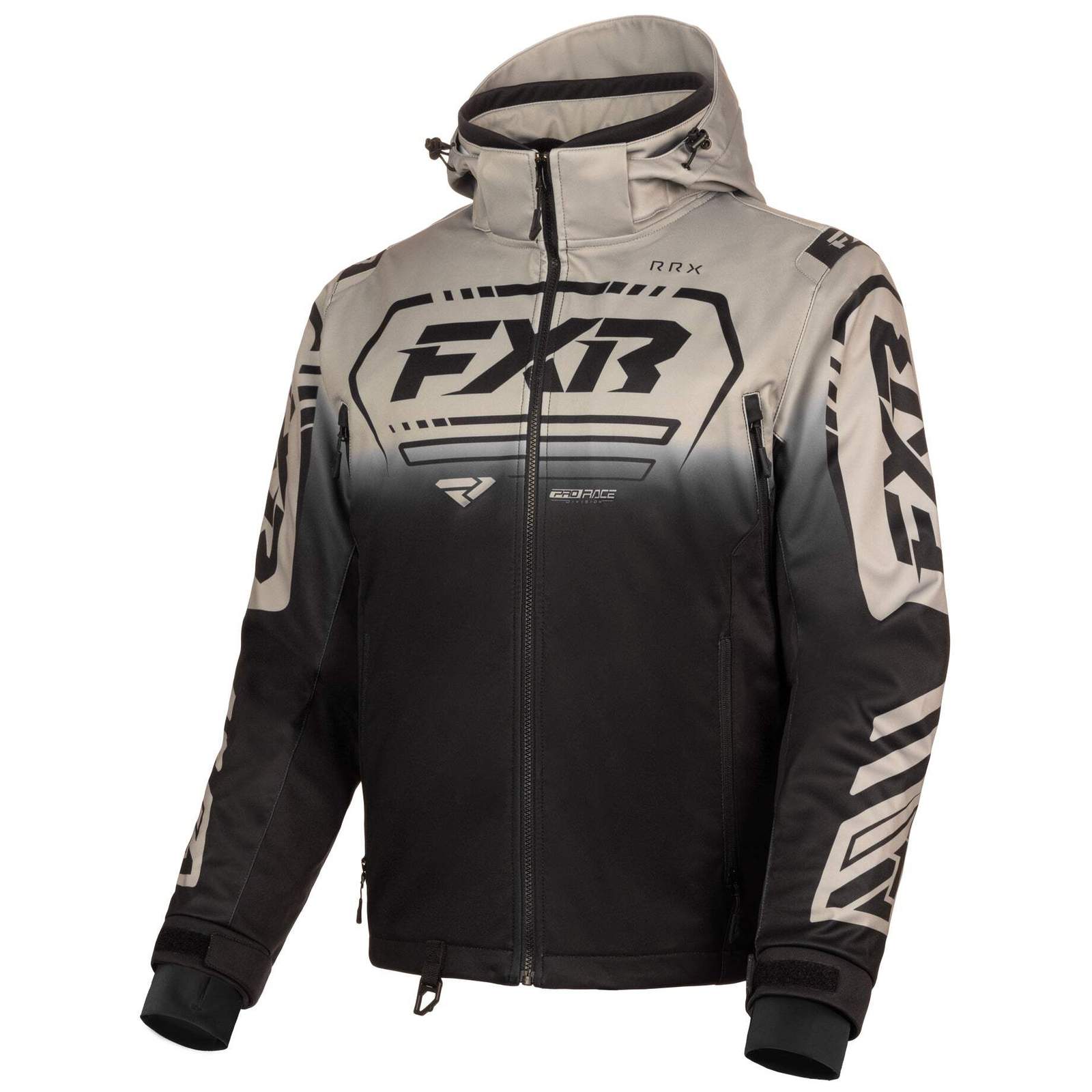 FXR RRX Insulated Snowmobile Jacket – Black/Stone