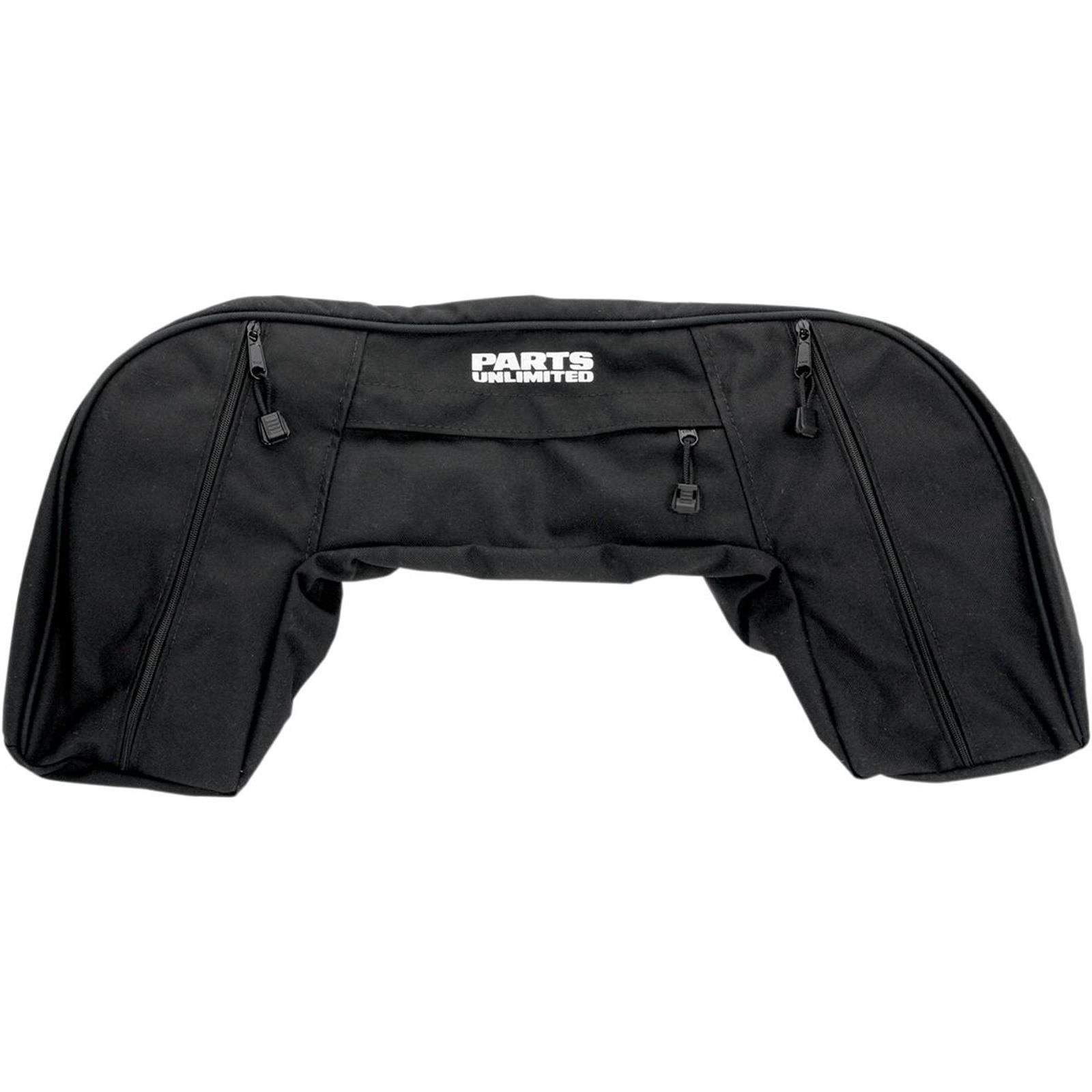 Parts Unlimited Snowmobile Windshield Bag for Polaris – Black 0710-0056
