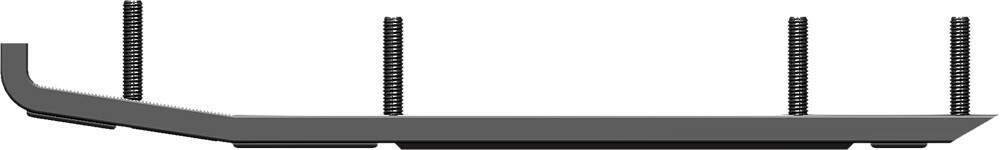 Woodys Flat-Top ACE 8in 60 Degree Carbide Runners for Yamaha Snowmobile AY8-6580