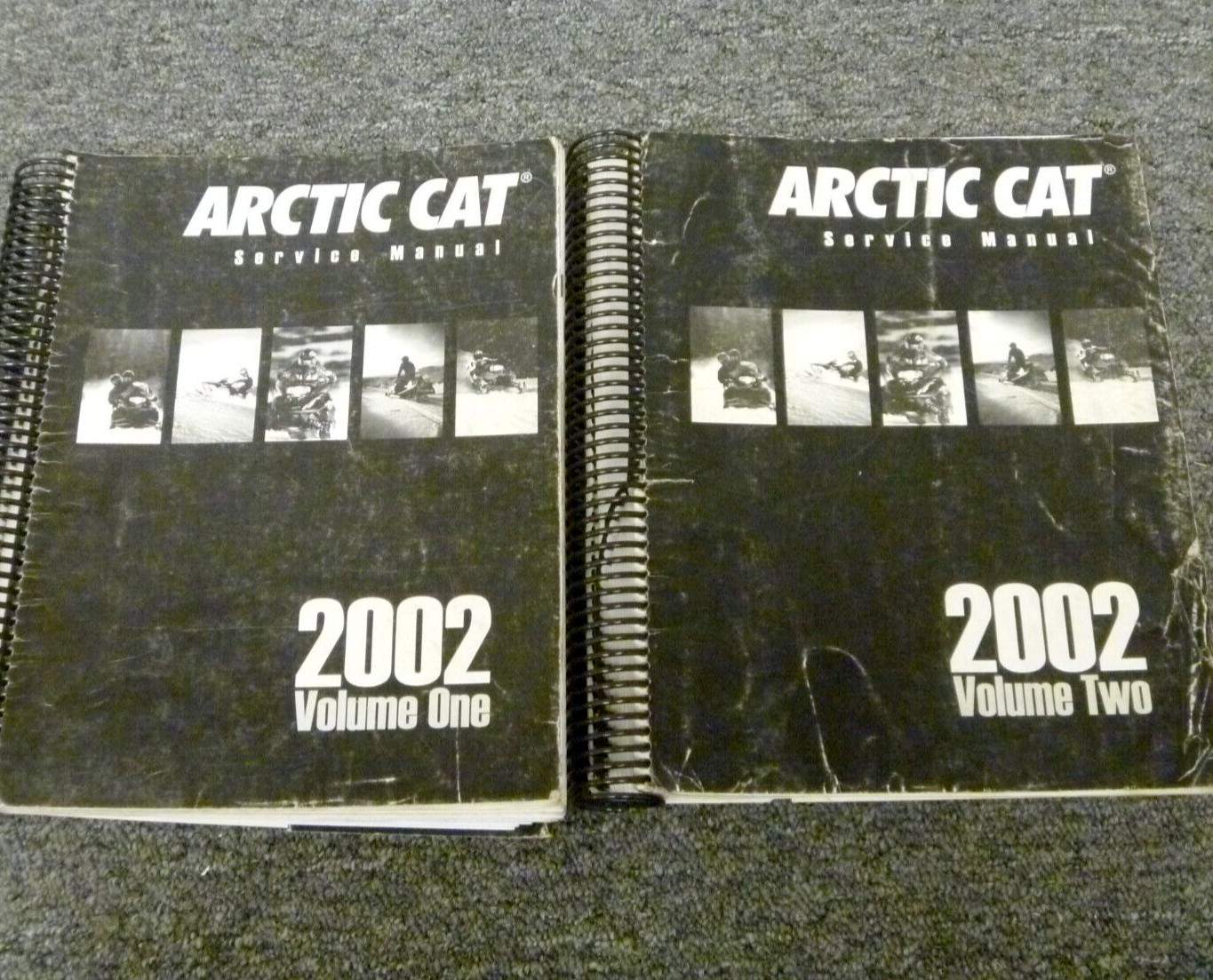 2002 Artic Cat Touring & Trail Snowmobile Shop Service Repair Manual Set