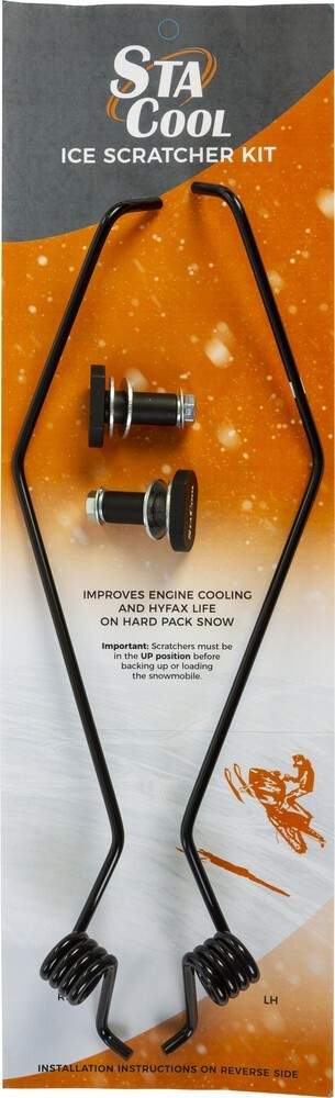 Arctic Cat Polaris Yamaha Snowmobile  ICE SCRATCHER KIT  Sta-Cool 15-6395 **