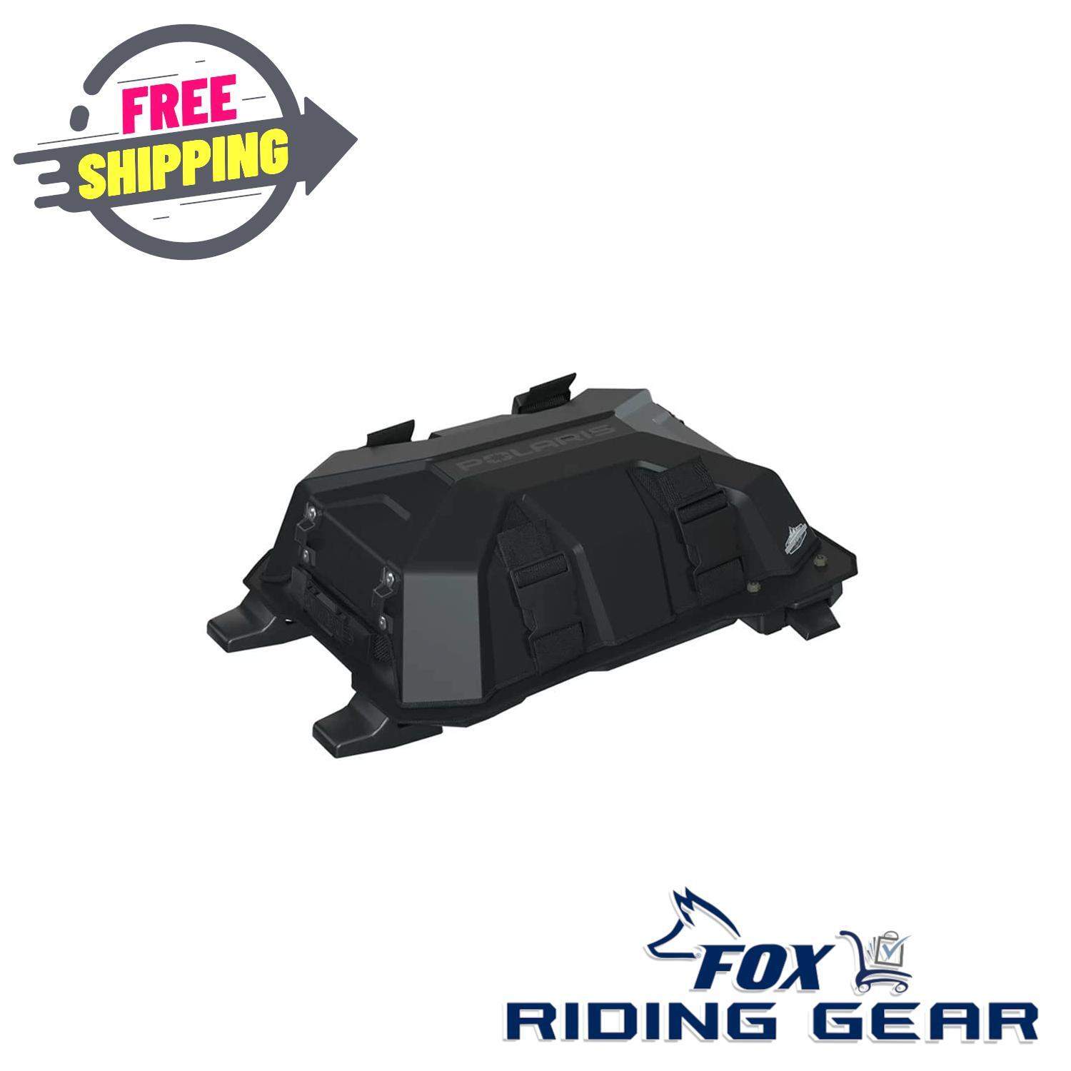 Polaris Snowmobile Lock & Ride Flex Medium Burandt Bag, Black