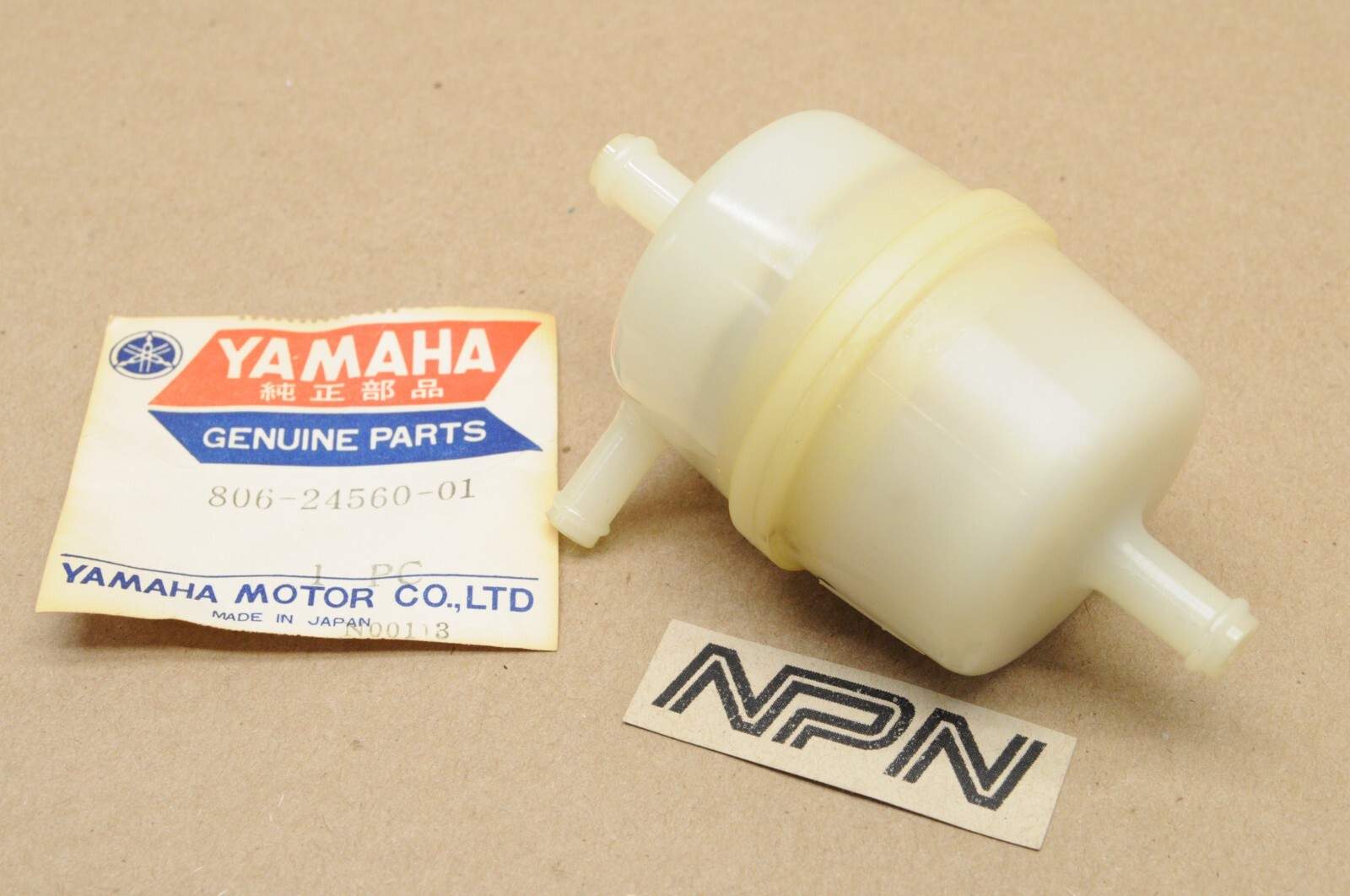 Yamaha Snowmobile 1969 SL338 SL396 Fuel Gas Filter NOS OEM 806-24560-01