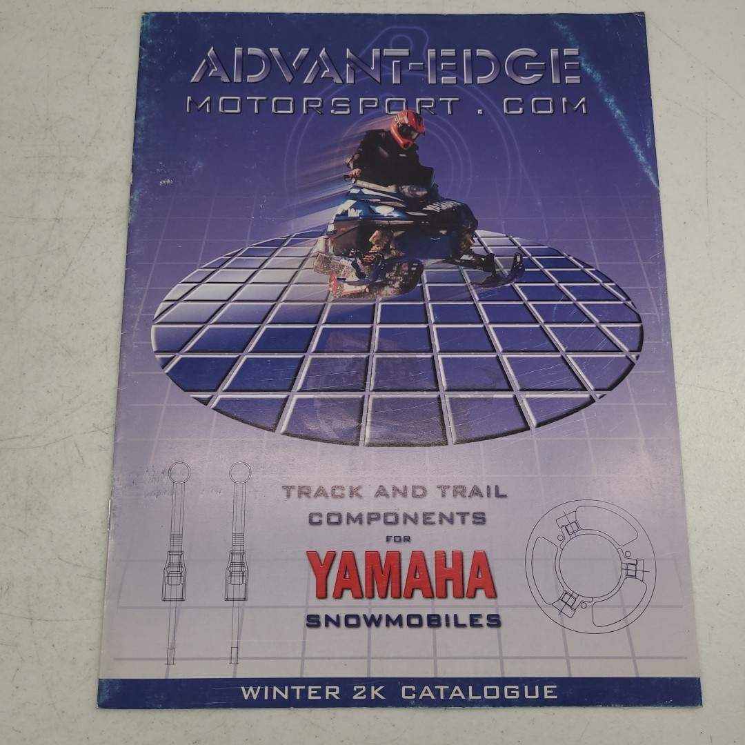 Advant Edge Motorsport 2000 Catalog Track Trail Components for Yamaha Snowmobile
