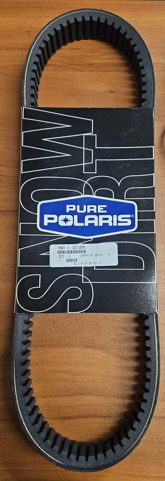 3211070 Genuine Polaris OEM/NOS Drive Belt 3211070WO