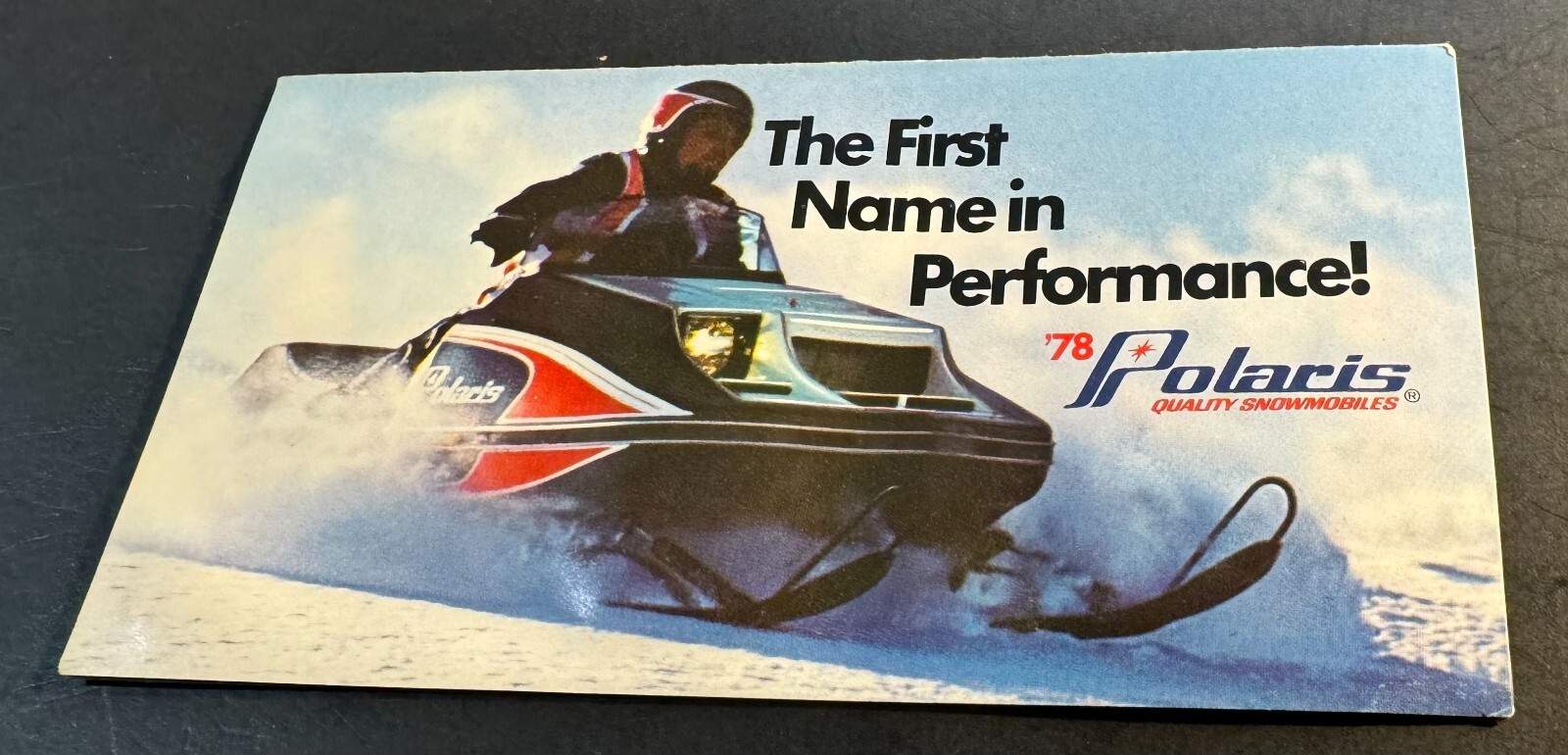 1978 POLARIS SNOWMOBILE LEAFLET SALES BROCHURE TX, TX-L, & MORE (V67)