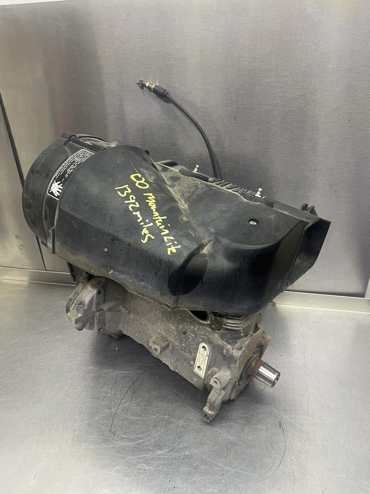 1999 2000 2001 Yamaha Mountain Lite Phazer 500 Motor Engine Crank Case Low Miles