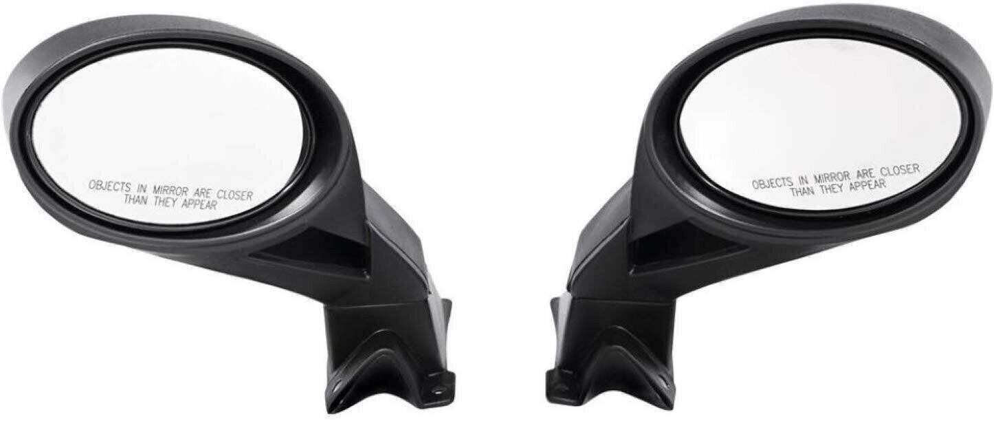 Polaris Snowmobile PRO-RIDE Hood Mount Mirrors. 2877803