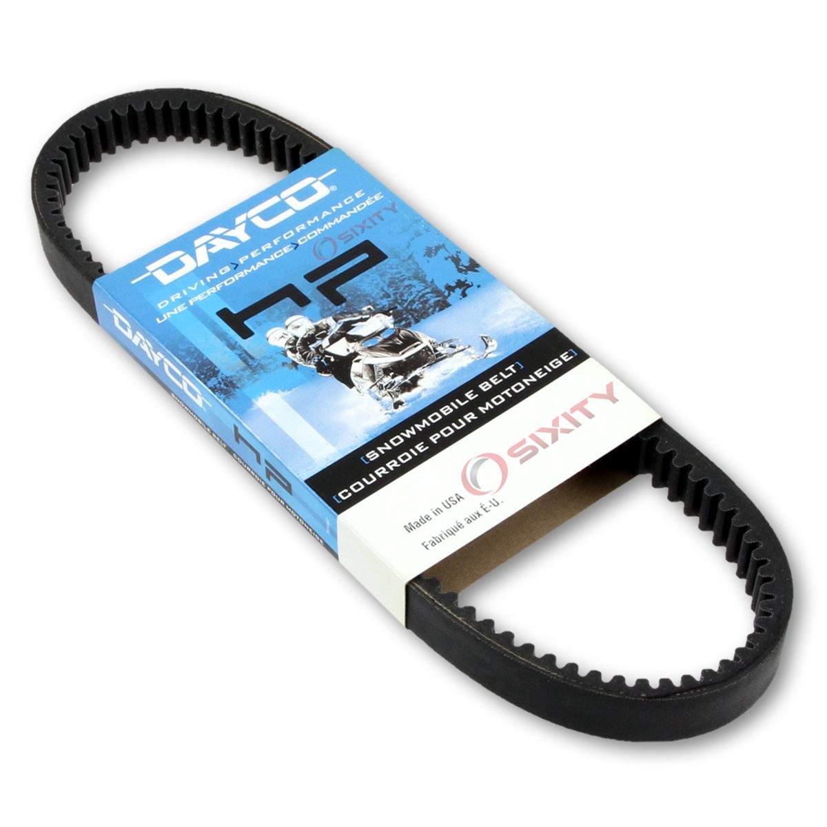 Dayco HP Drive Belt for 1971-1972 Ski-Doo Olympique 399E – High Performance ay