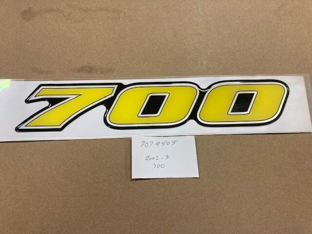 OEM Polaris Snowmobile Raised Emblem 7079505 2002-03 700