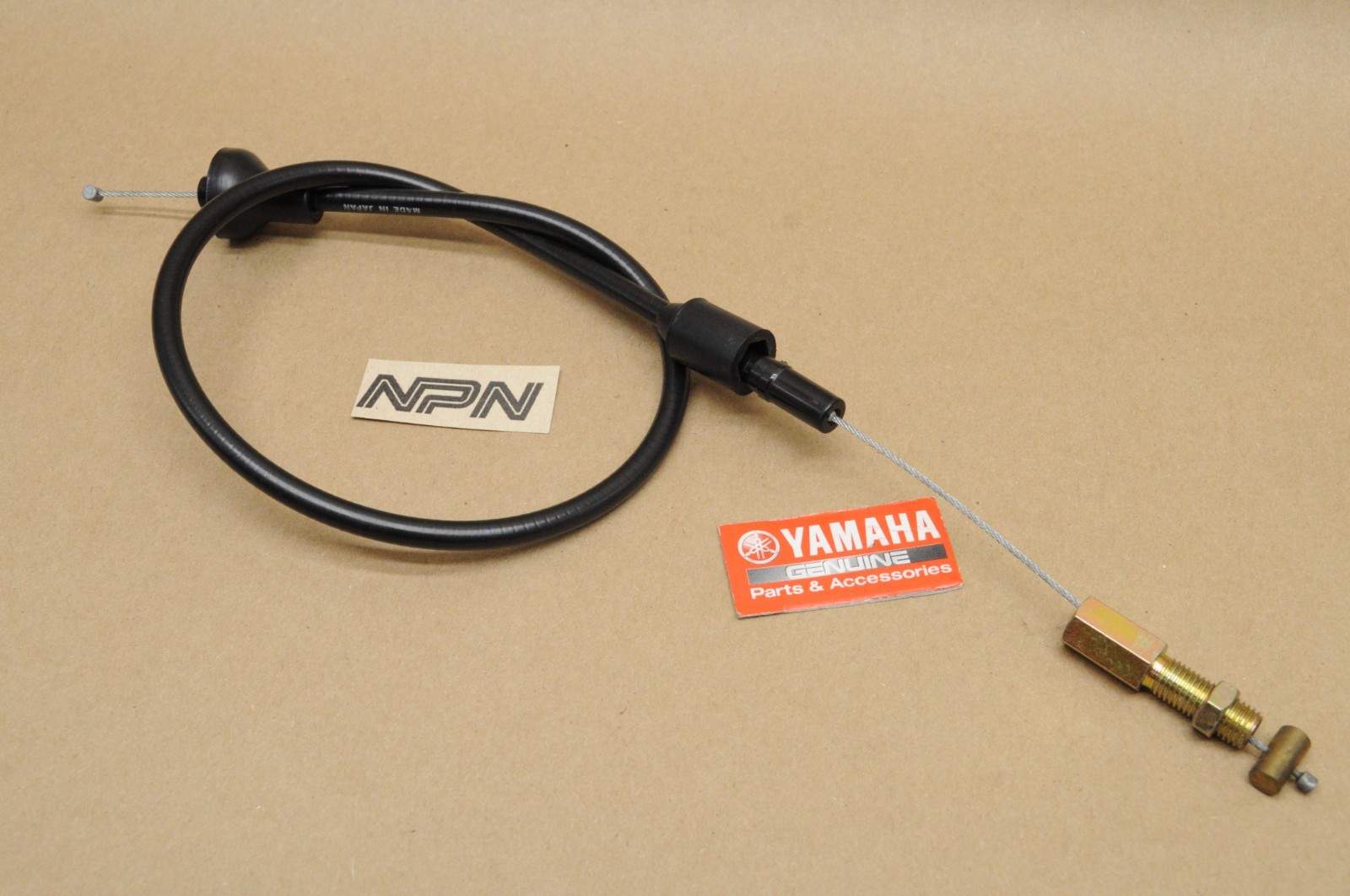 Yamaha Snowmobile 1985-99 PZ480 1991-98 VT480 Oil Pump Cable NOS OEM