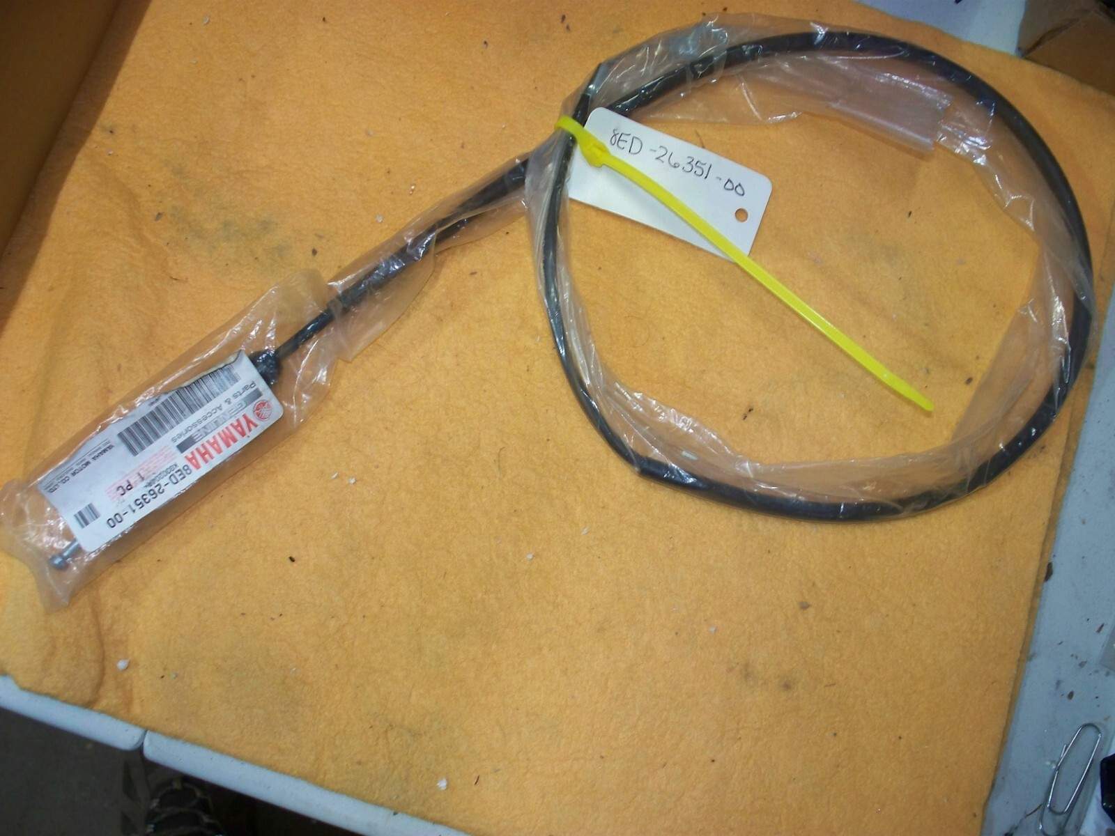 Yamaha Snowmobile 2000-06 SX Viper Venom Venture Brake Cable NEW OEM 8ED-26351