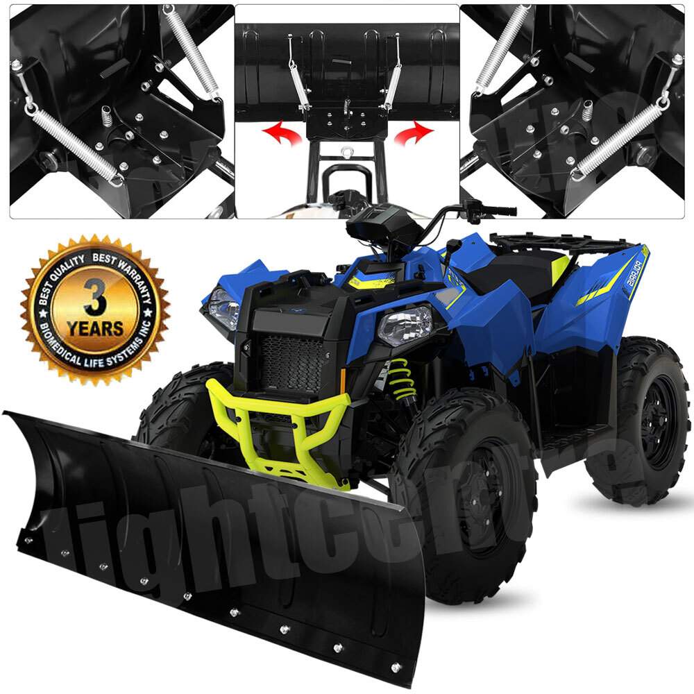 For Polaris Sportsman 335/400/450/500 Blade ATV UTV 45″ Snow Plow Kit Universal