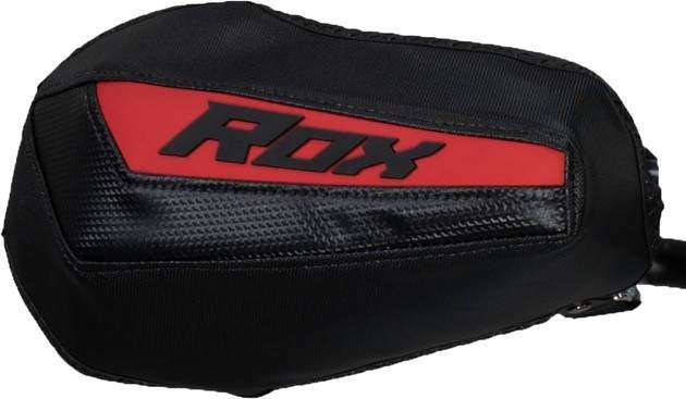 Rox Speed FX Gen 3 Flex-Tec Snowmobile Handguards Black/Red