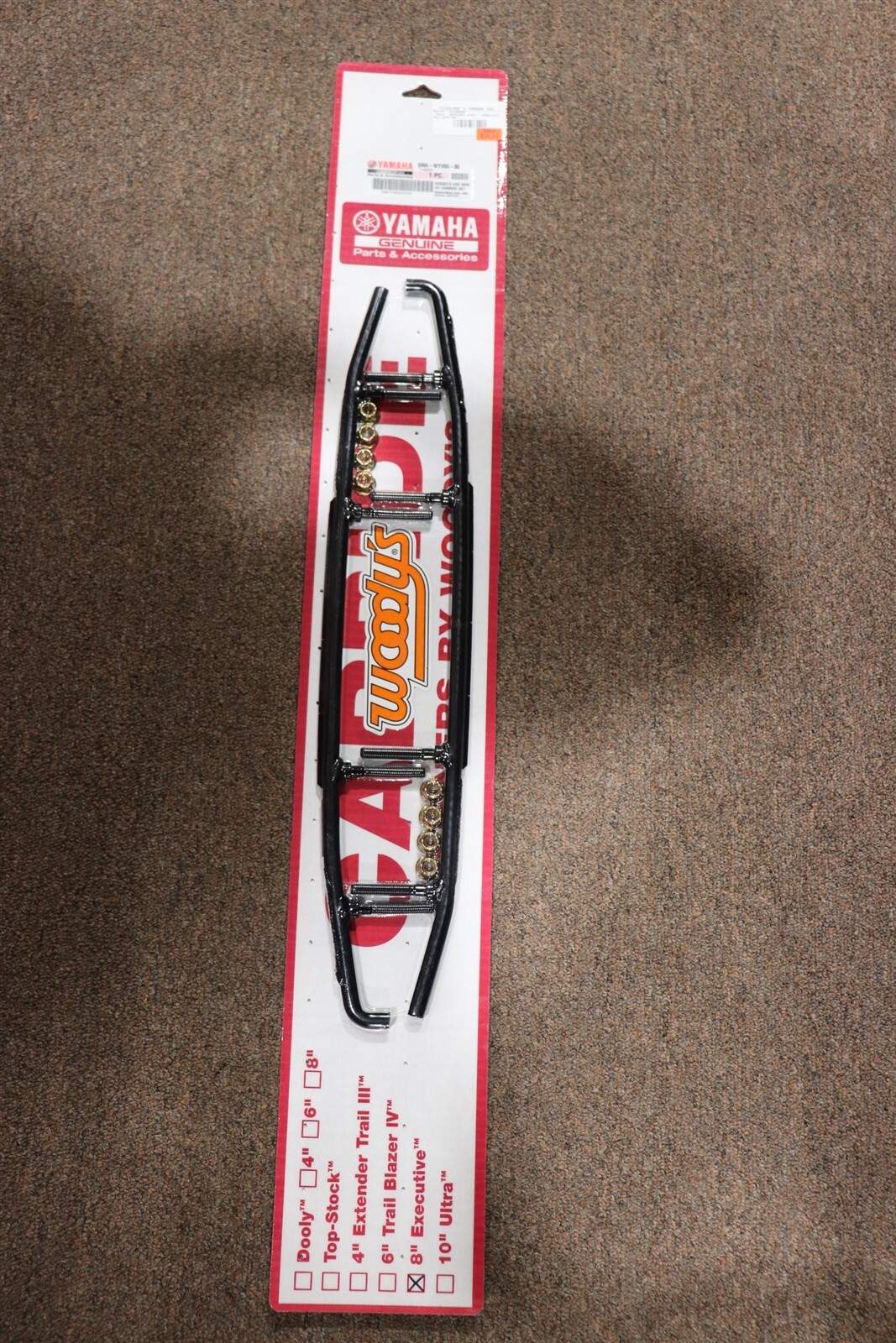 Woodys 8DM & 8EN Executive Series 8″ Carbides WYV6580 for Yamaha Snowmobile