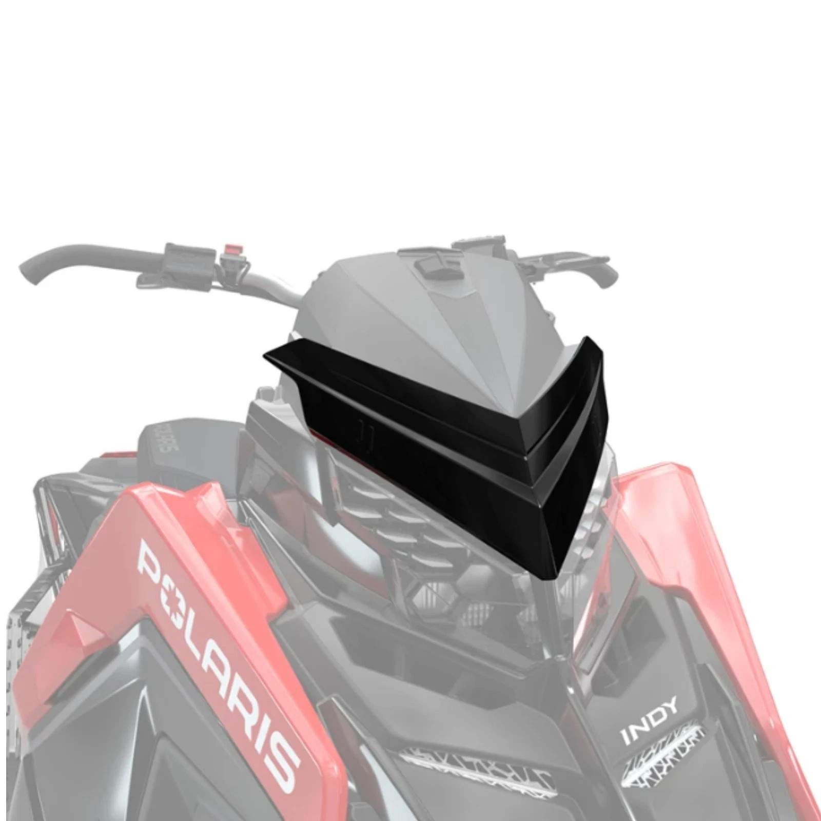 2884936-266 Polaris Snowmobile OEM Black Windshield K-Retainer,  NEW – No Box