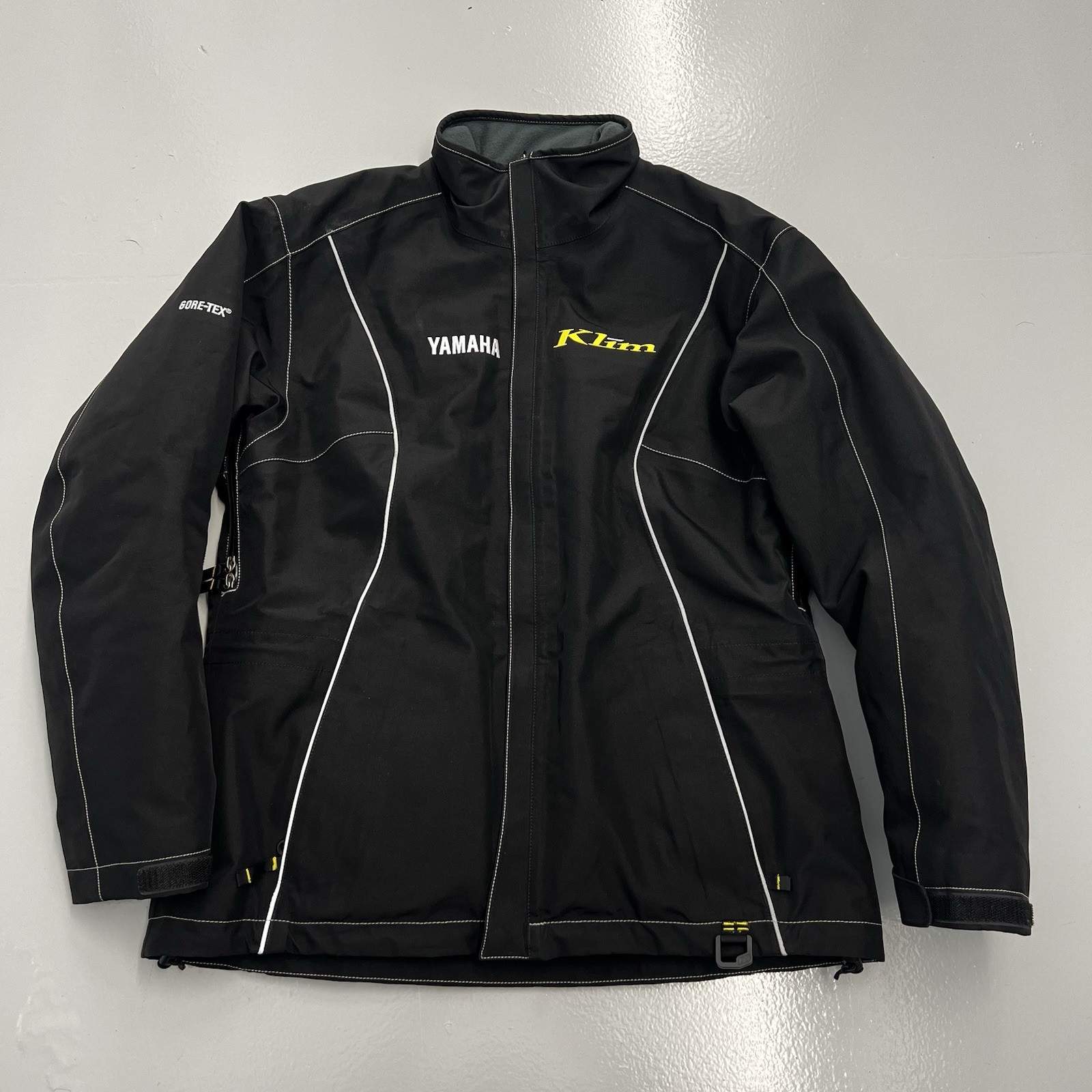 Klim Allure Yamaha Snowmobile Jacket Gore Tex Full Zip Up Black Womens Sz Medium