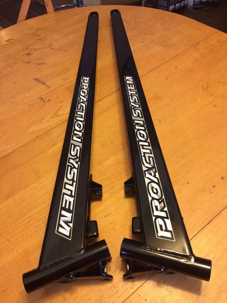 Yamaha Snowmobile SRX SX XTC Venture Trailing Arm Left Right New Black Bushings
