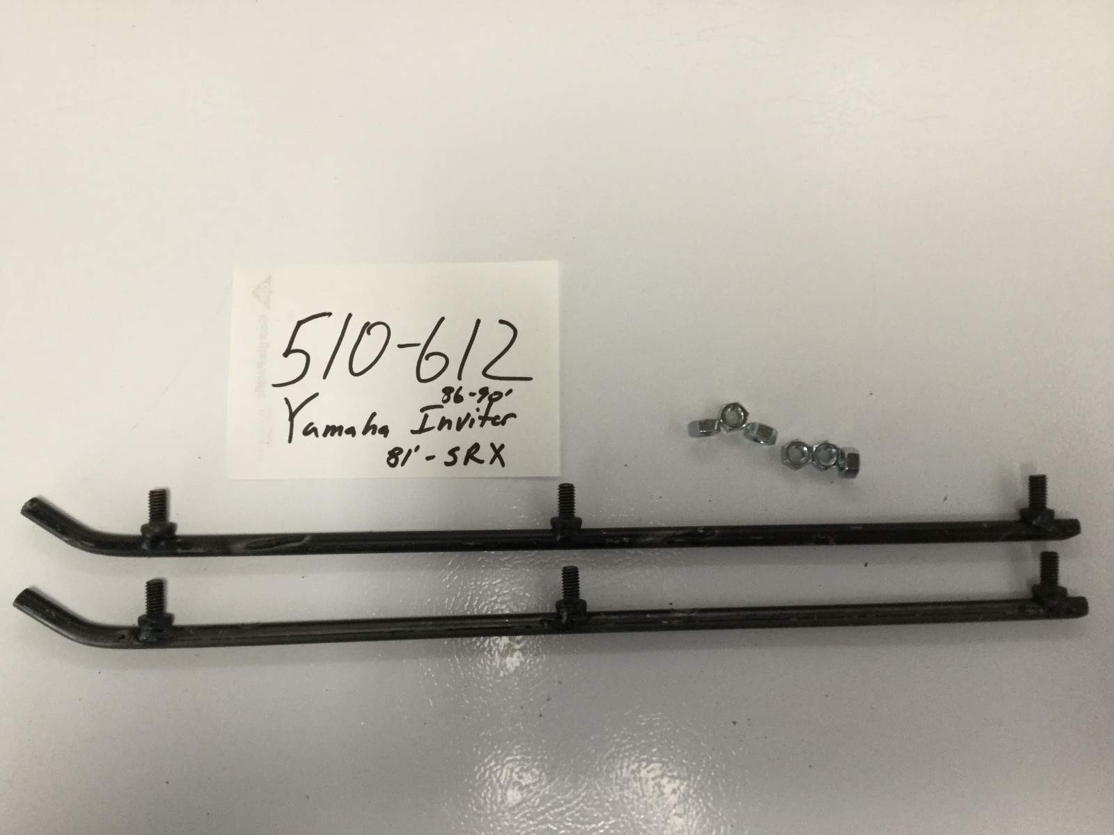 510-612 SKI WEAR BARS RODS RUNNER Fit YAMAHA Snowmobile 86-90 INVITER 1981 SRX