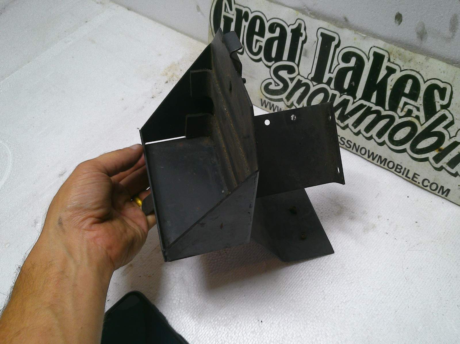 Polaris Snowmobile Battery Box Holder Indy Touring 440 500 600 Trail 488