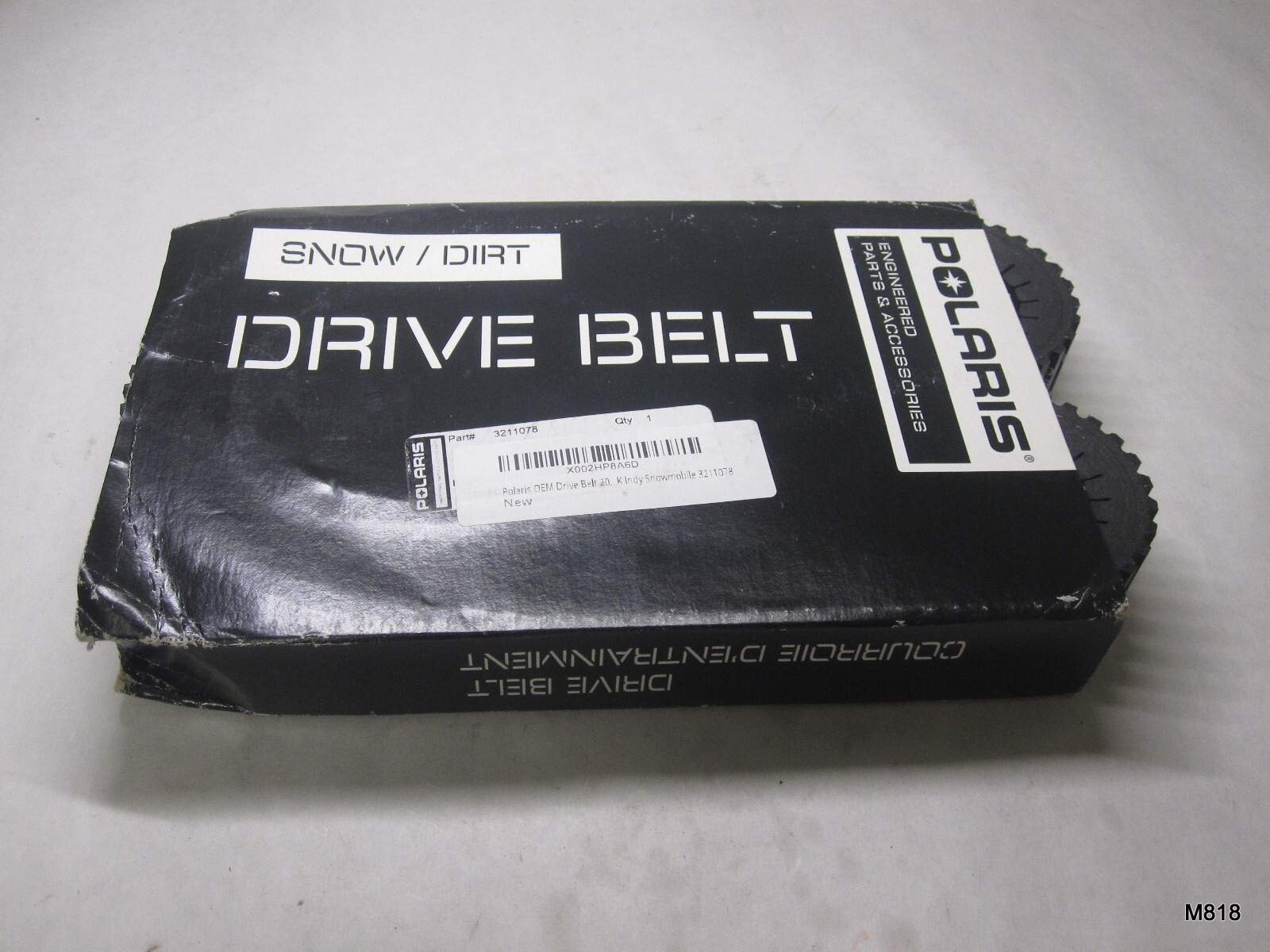 Polaris Snowmobile Drive Belt, 3211078