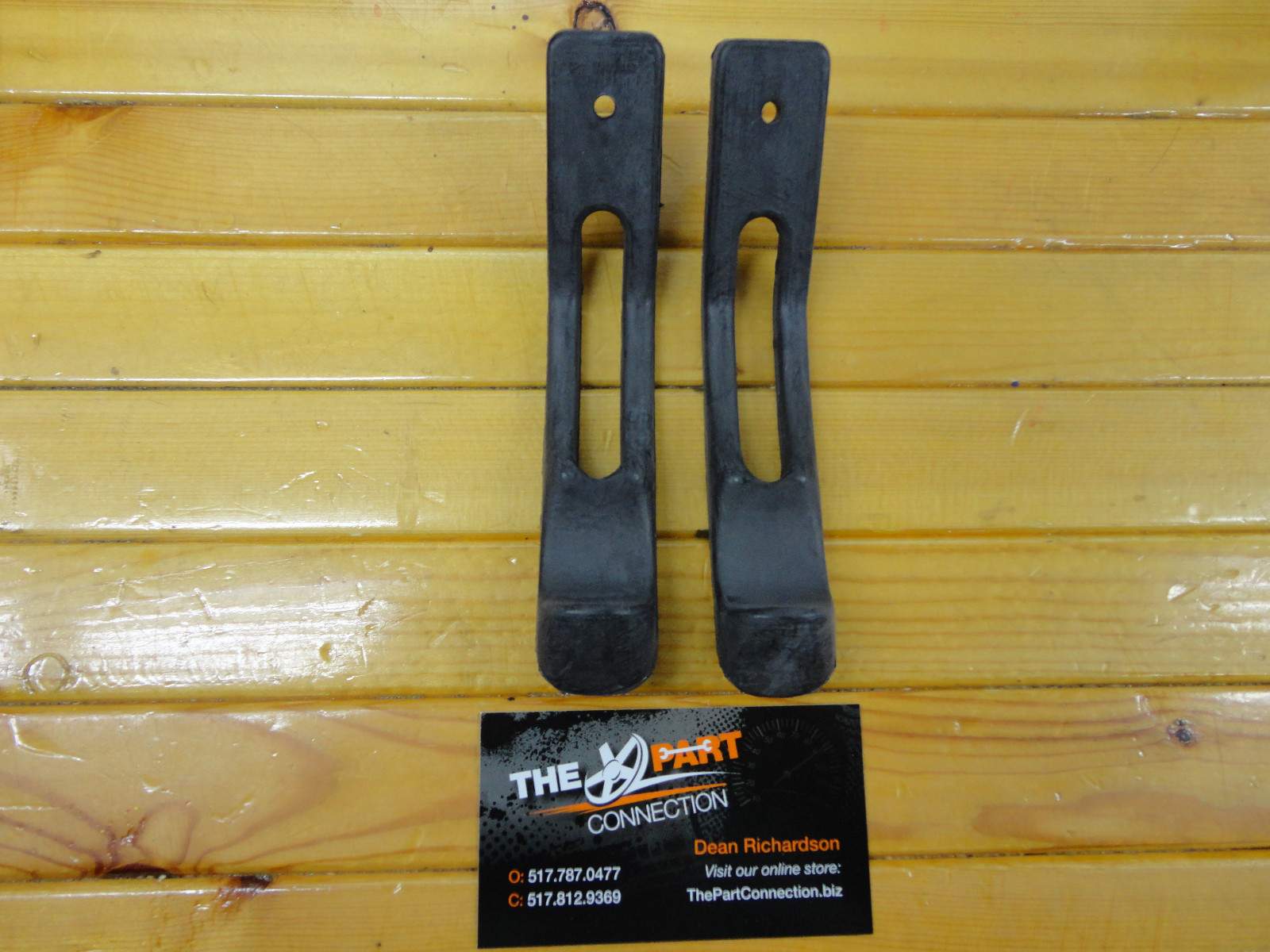 TWO SKI DOO HOOD LATCH STRAPS REPLACE OEM #570025900 AND 570027100 FITS 1995-05