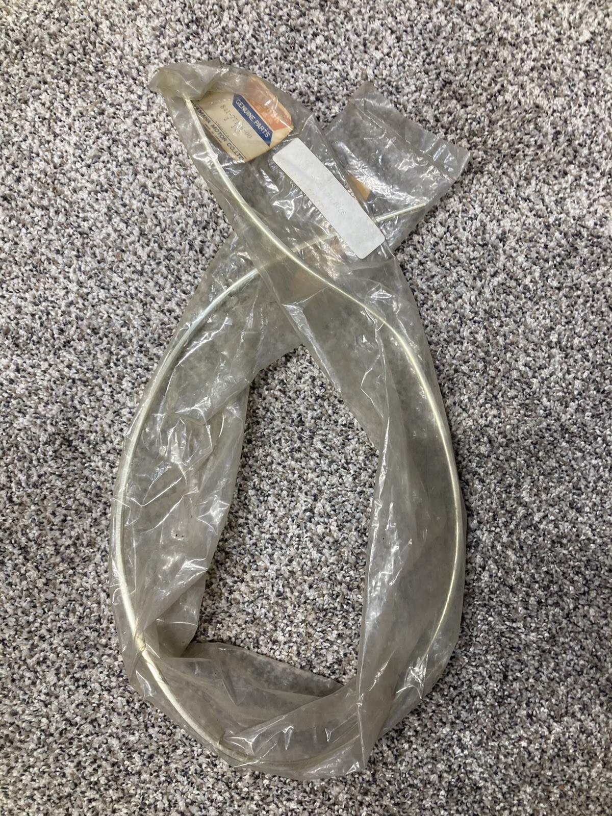 Yamaha Snowmobile GP 841-77166-00 Moulding NOS New Gold Trim Shroud