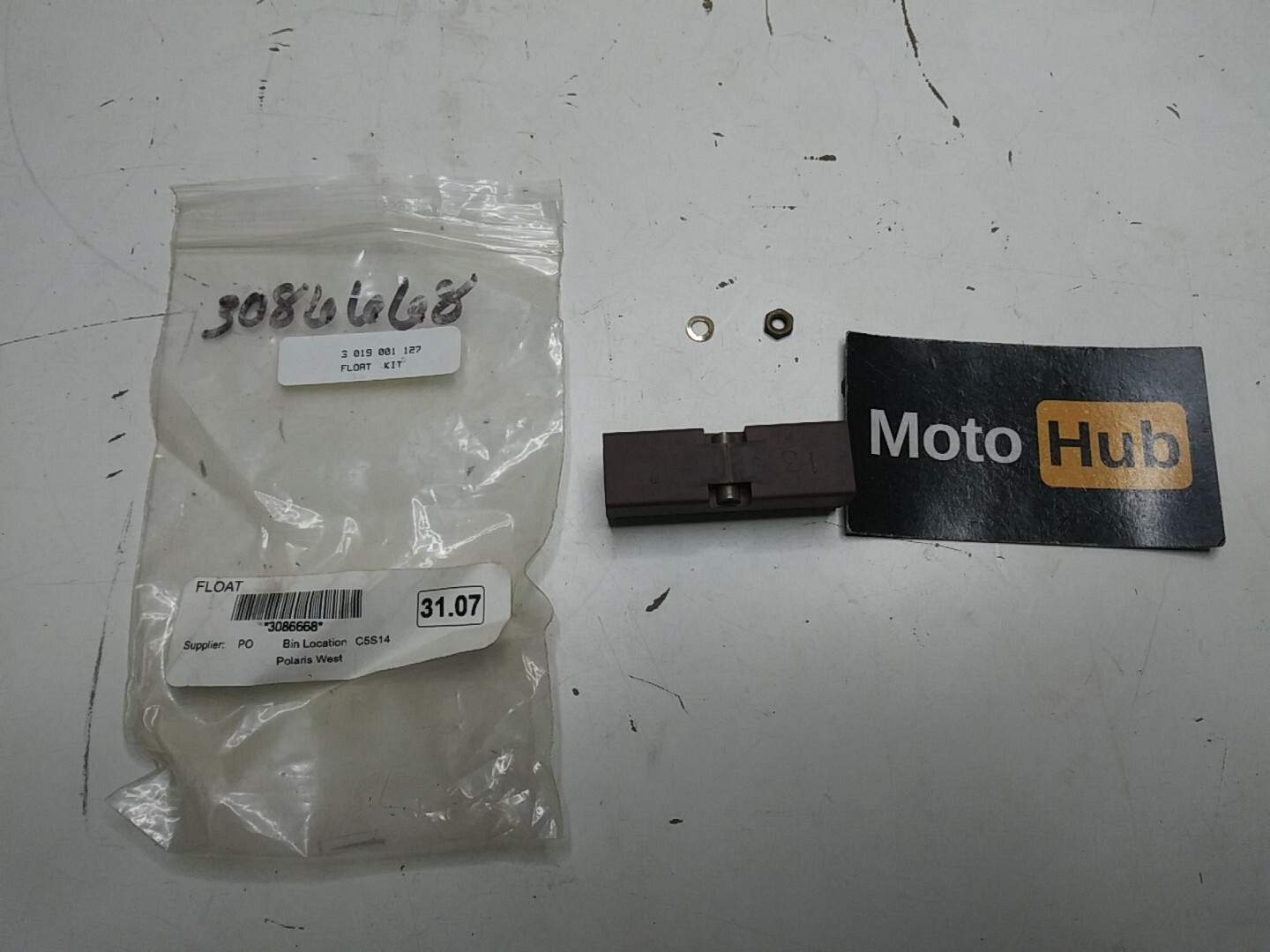 NEW OEM POLARIS SNOWMOBILE 3086668 CARBURETOR FLOAT