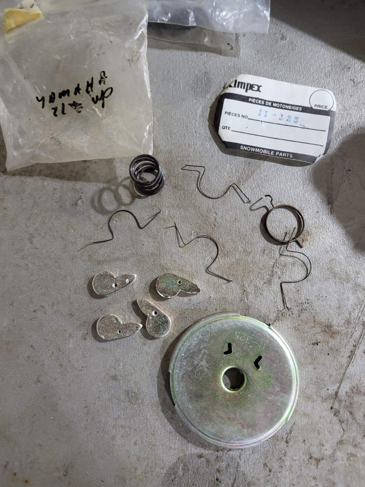 Vintage Yamaha Snowmobile Recoil Rebuild Kit 71 And Newer