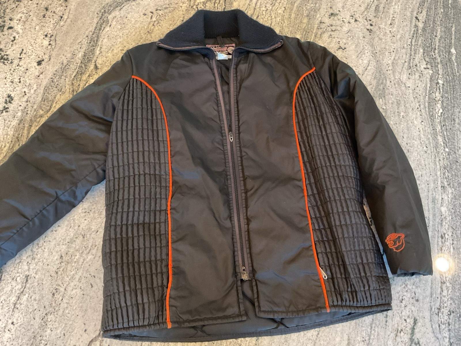 Vintage ArticWear Artic Cat Black Orange Ski Snow jacket M