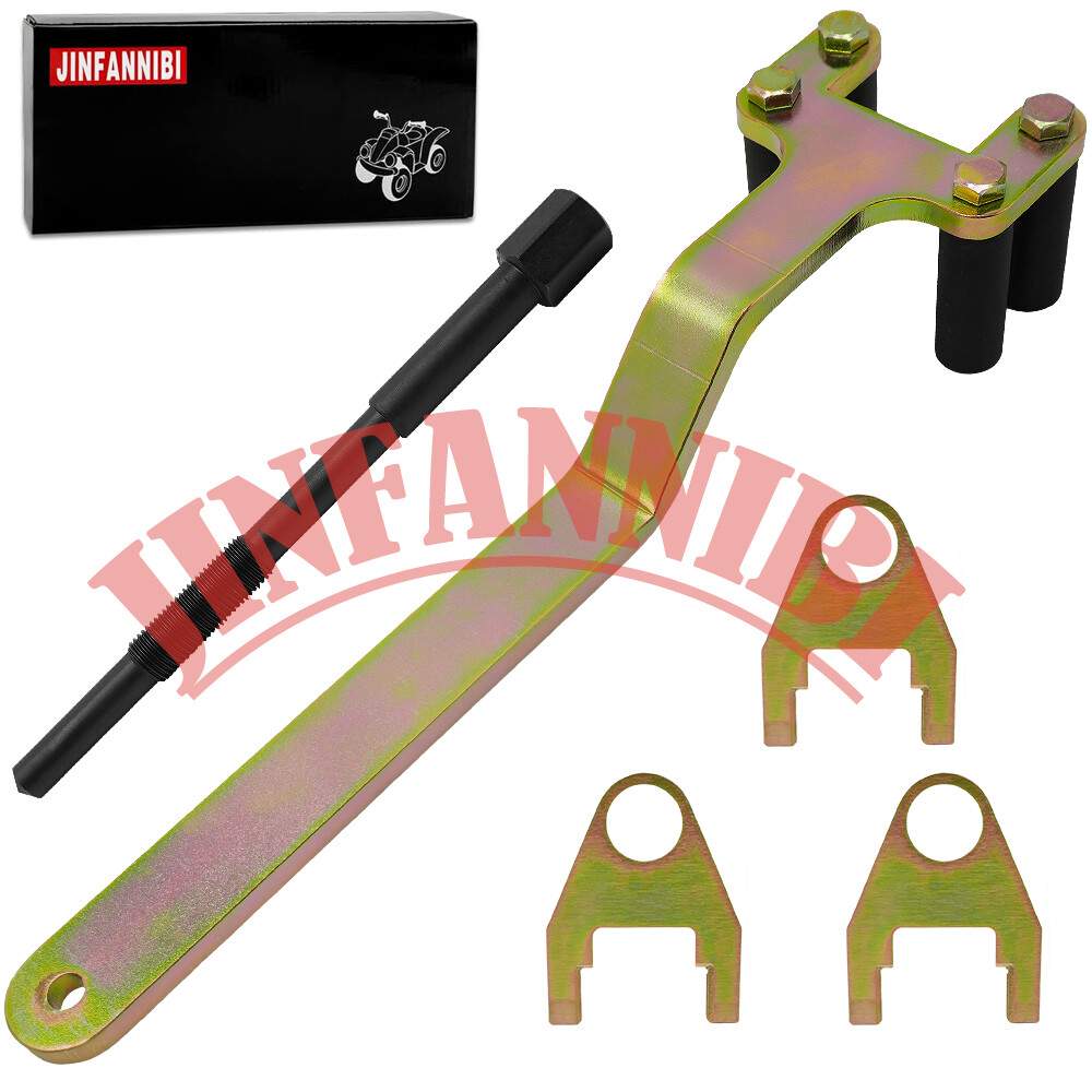 TRA Clutch Puller & Holding Tool w/ Clips for Ski-Doo 500 600 700 800 1998-2016