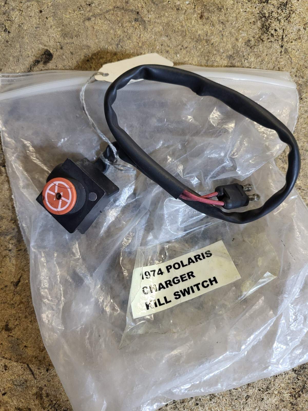 Vintage Polaris Snowmobile Charger Kill Switch