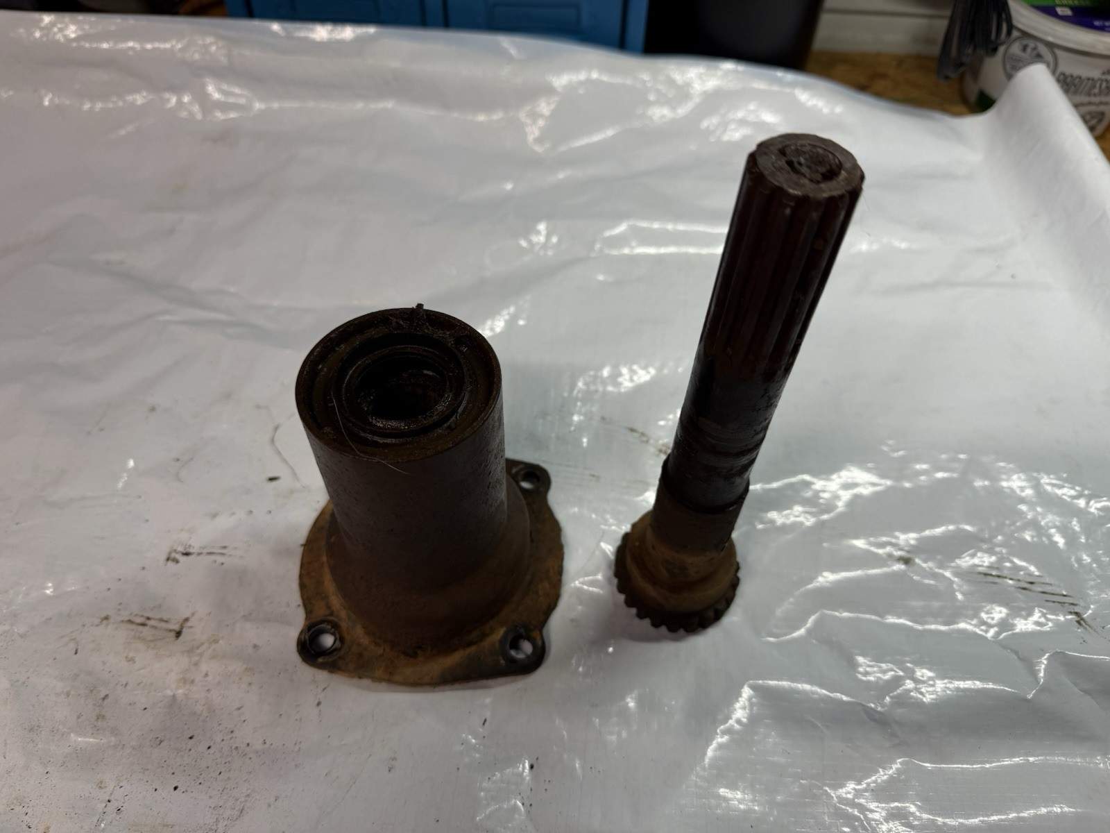 1996 Artic Cat Bearcat 454 Rear Pinion Shaft And Housing