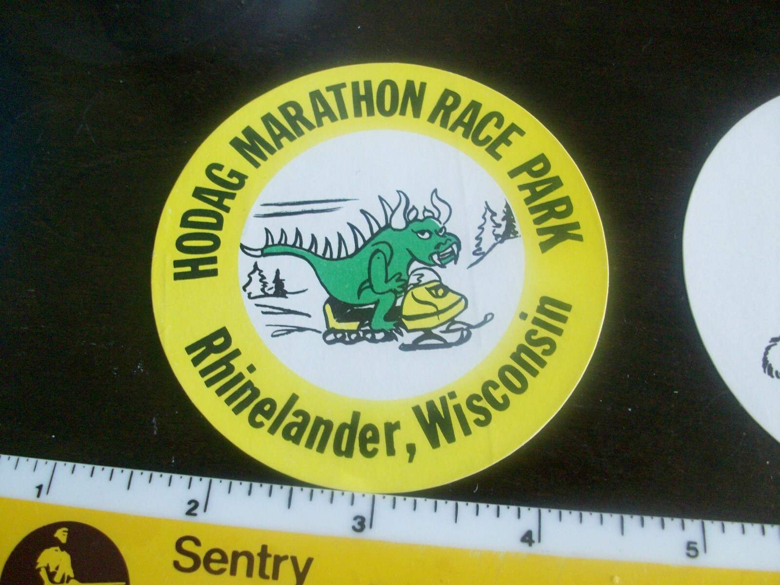 Vintage 1970’s Snowmobile Decal HODAG MARATHON RACE PARK new old stock yamaha