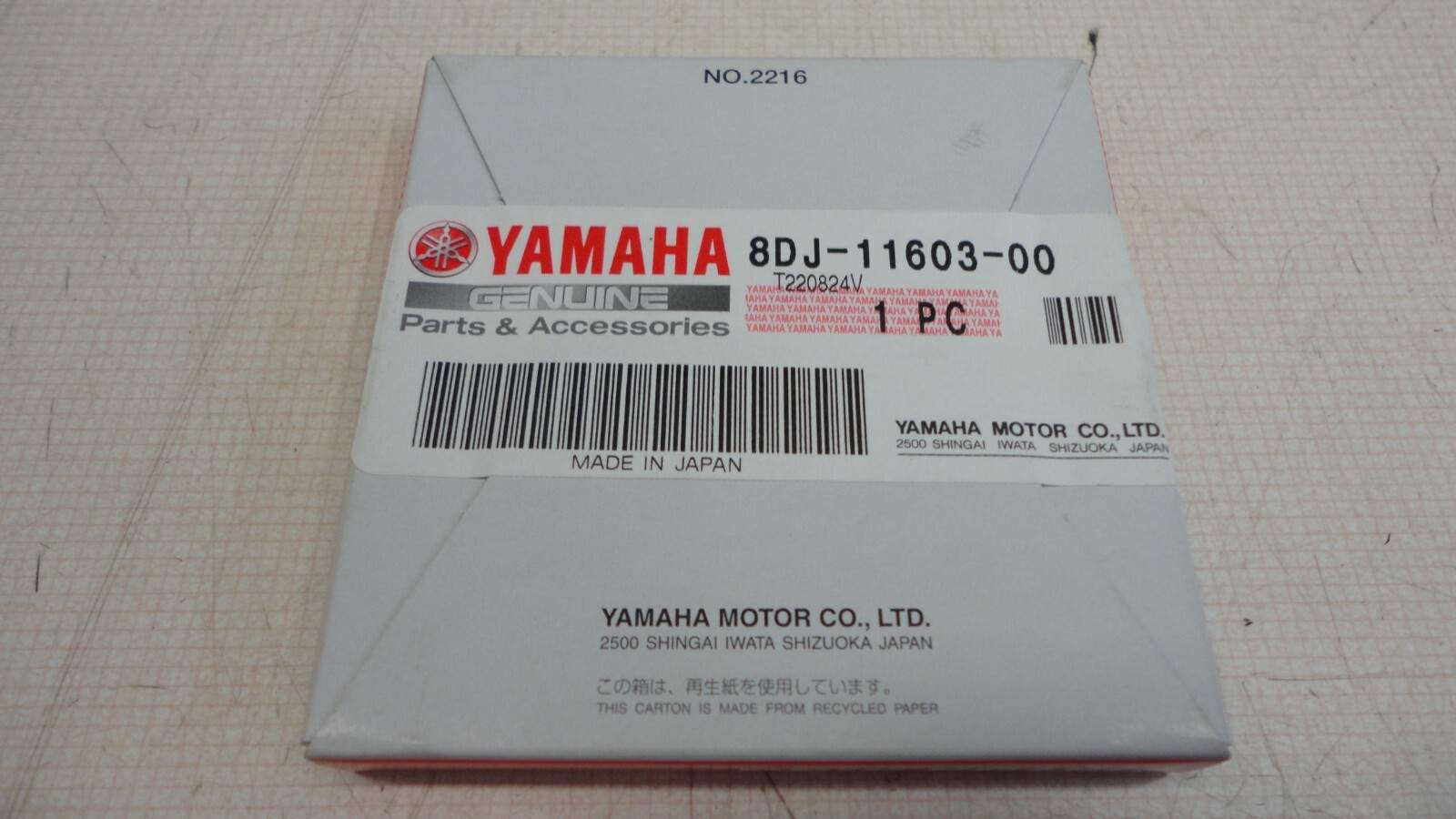 SELECT 1999-2006 YAMAHA SNOWMOBILE MODELS PISTON RING SET PART# 8DJ-11603-00-00