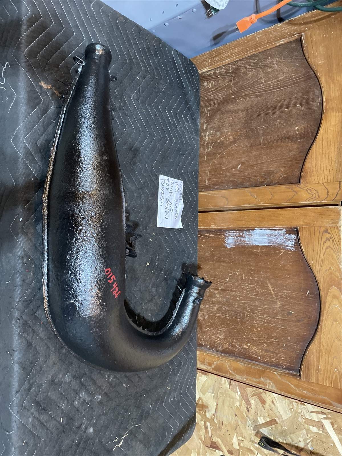 Polaris snowmobile 1996-1999 XC RMK SKS SP 600 700 exhaust pipe chamber assembly