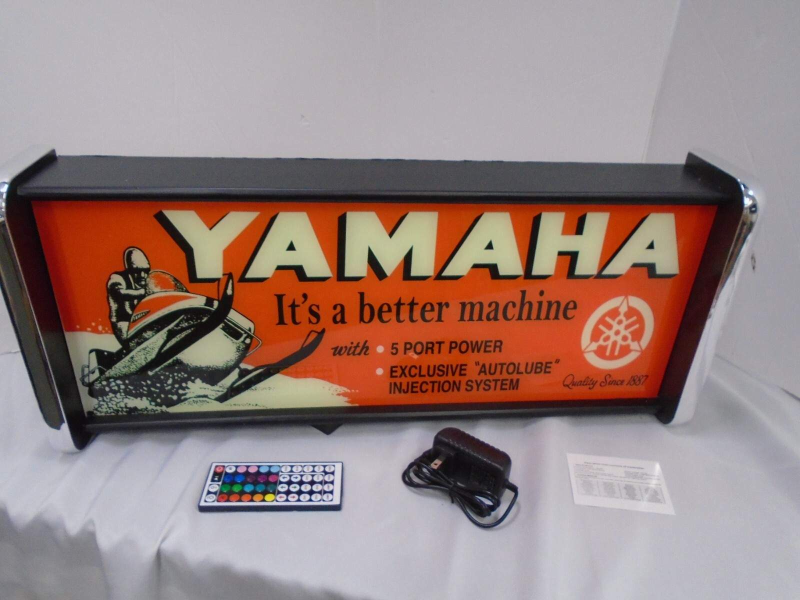 Yamaha Better Snowmobile LED Display lighted sign lightbox Wall Light