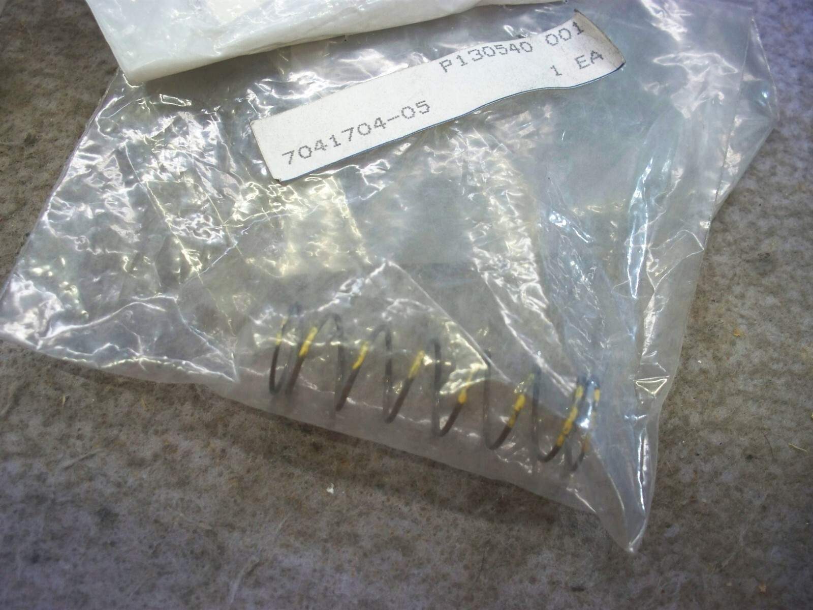 Polaris Snowmobile 440 Pro X IQ Exhaust Valve Spring Yellow NEW OEM 7041704-05