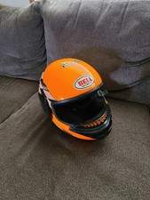 Vintage Bell For Polaris Snowmobile Racing Helmet. Italy.
