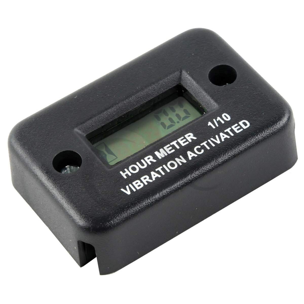 Motorcycle Vibration Activated Hour Meter Fit For ATV Snowmobile Gas Engine