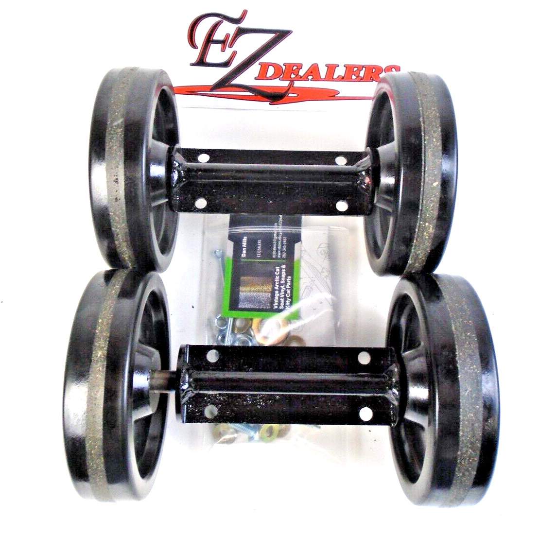 Kitty Cat Snowmobile Wheel Kit 1972-1999! (NEW) Suzuki Kawasaki Arctic Cat