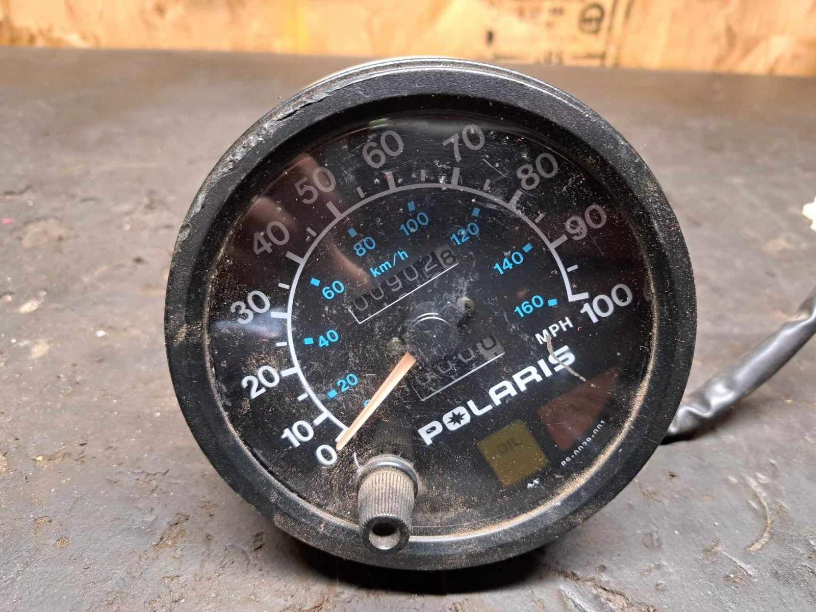 OEM 1996 Polaris Snowmobile Speedometer Guage
