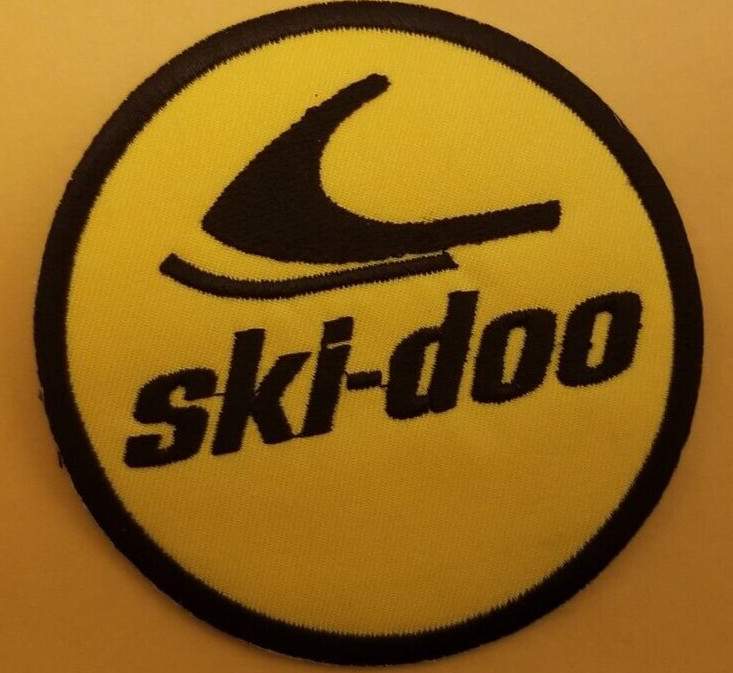 SKI-DOO Embroidered Patch approx. 3.5″