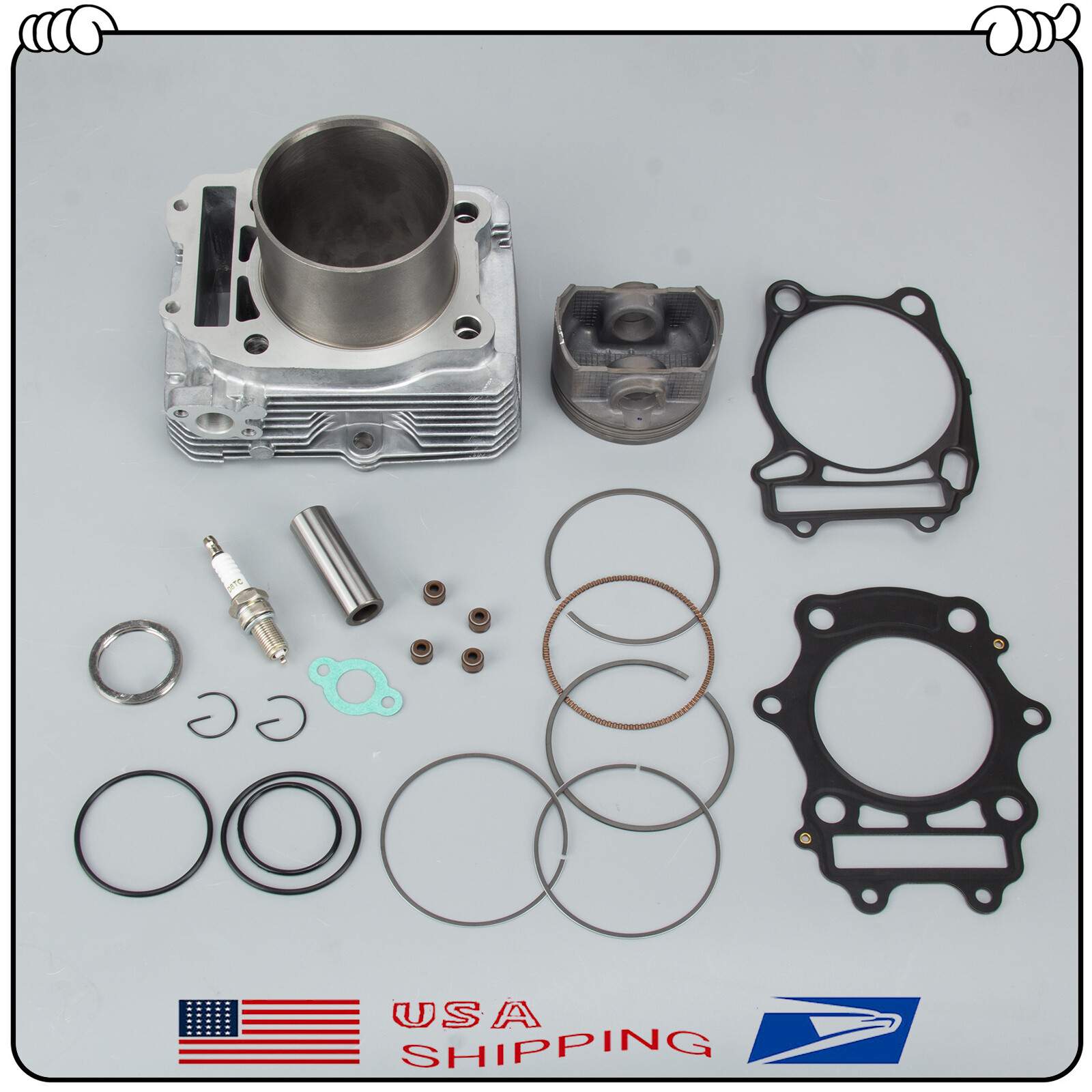 Cylinder Piston Top End Rebuild Kit Fit For Artic Cat 400 Manual Automatic 04-08