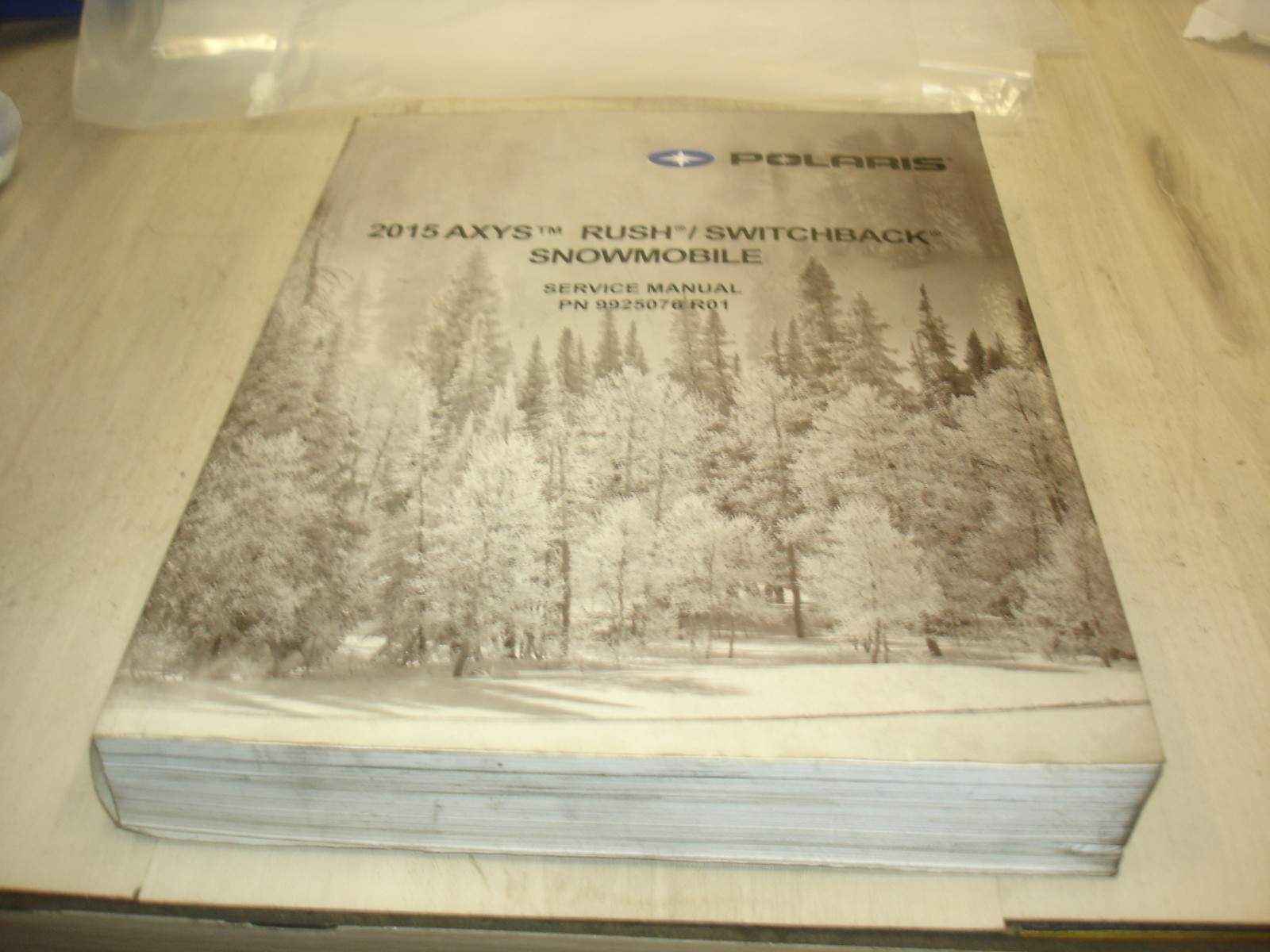 2015 Polaris Snowmobile AXYS Rush Switchback Service Manual 9925076 R01