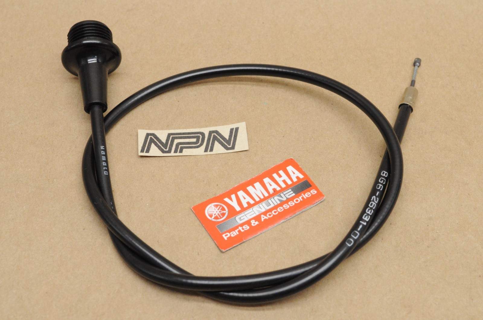 Yamaha Snowmobile 1978 EX340 1978-1979 ET250 EX440 Starter Choke Cable NOS OEM