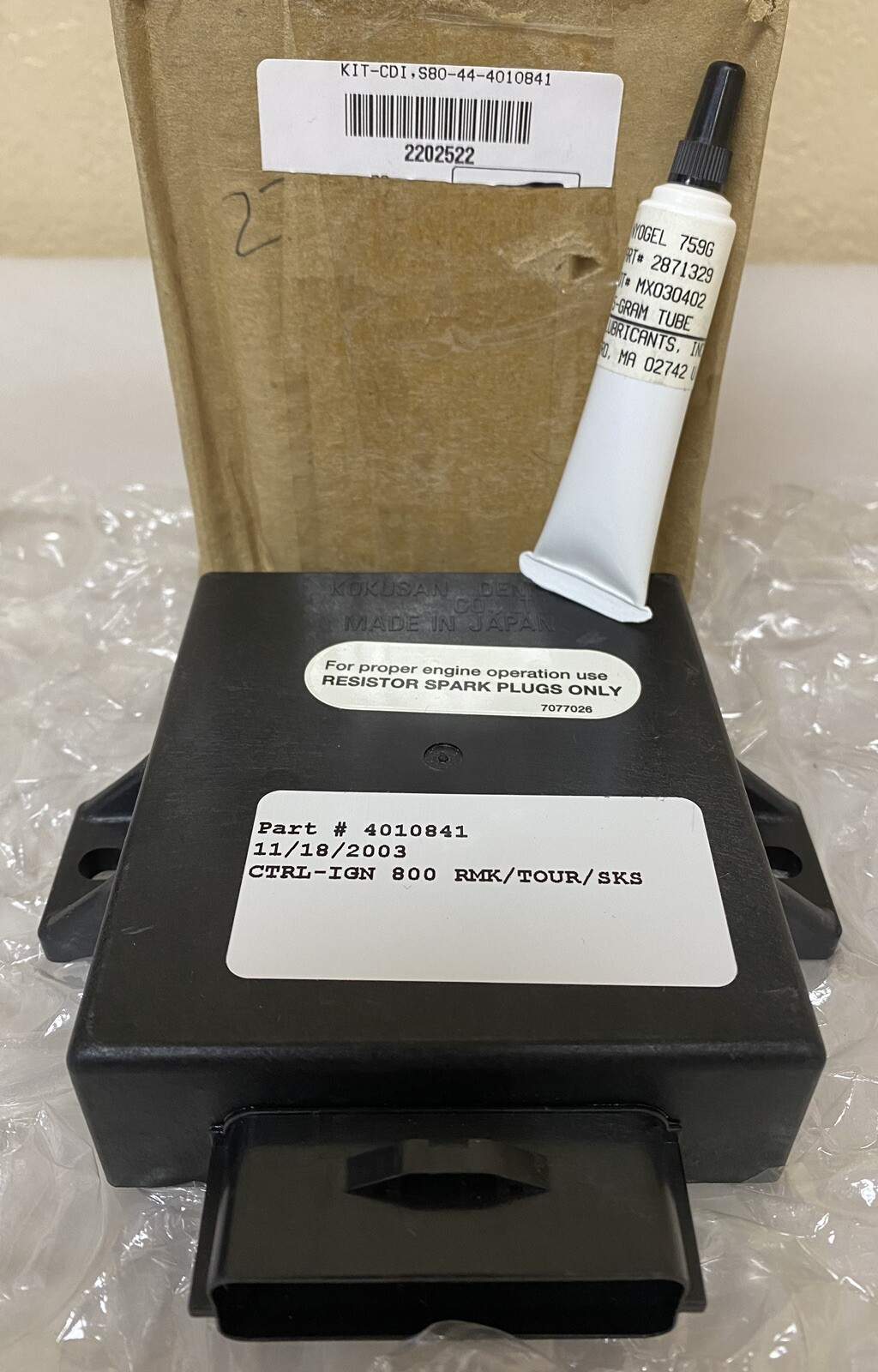 2004-2005 Polaris Snowmobile RMK Kit-CDI, S80-44-4010841 OEM #2202522 / #M1495