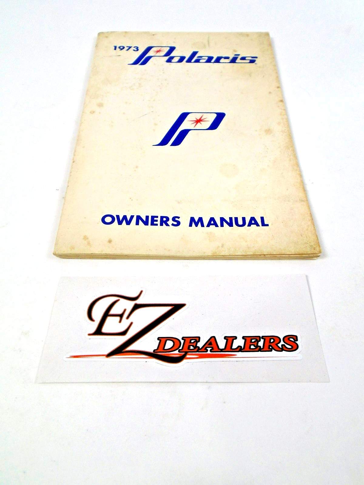 Polaris Snowmobile TX  1974 Parts Manual OEM 9910163