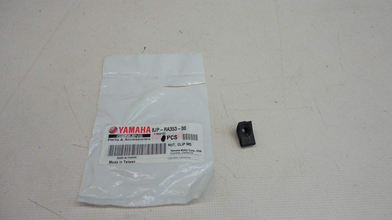SELECT 2014-2025 YAMAHA SNOWMOBILE MODELS CLIP NUT PART# 8JP-RA353-00-00 SOLD EA